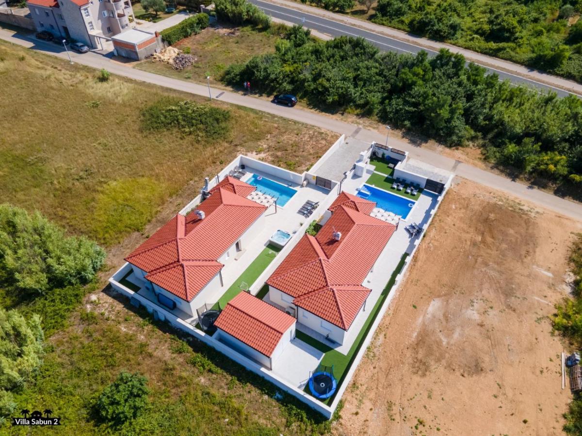 Villas Sabun - Modern House With Heated Pool Privlaka  Buitenkant foto