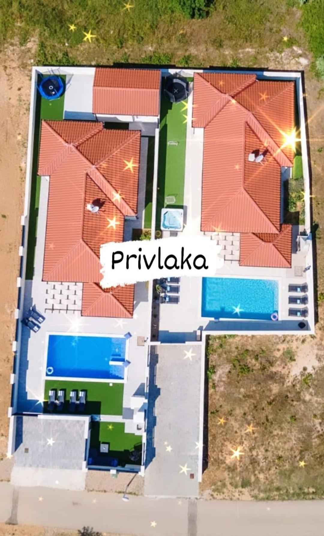 Villas Sabun - Modern House With Heated Pool Privlaka  Buitenkant foto